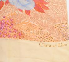Christian Dior selyem sál. Jelzett, egy minimális sérüléssel. 117x38 cm