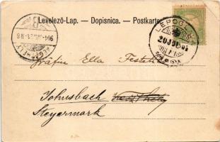 1904 Trakostyán, Trakoscan (Lepoglava, Schönhaupt); vár / schloss / castle (EK)