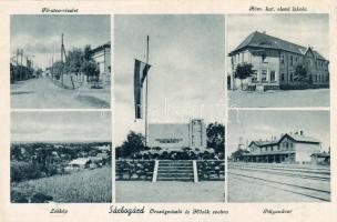 Sárbogárd mit Bahnhof