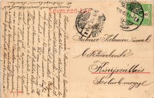 1909 Kaposvár, Zárda utca. W.L. 2552. (EK)