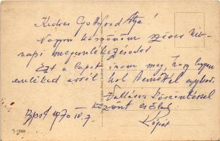 Kerekegyháza, Fő utca. Özv. S. Pálinkás Pálné kiadása