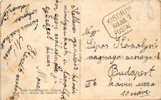 1931 Kisoroszi, Fő utca, üzlet. Janák Vendel felvétele (Rb)