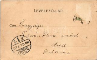 1902 Kovászna, Covasna; Pokolsár-fürdő, Horgász-forrás, Sétatér. Bogdan Ferenc fényképész / spa, bat...