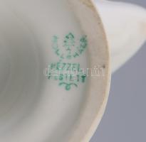 Hollóházi haját mosó akt. Jelzett, m: 23,5 cm