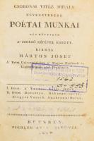 Csokonai Vitéz Mihály nevezetesebb poétai munkái két kötetben a szerző képével együtt. 1. köt.: A Ta...