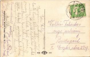 Rimaszombat, Rimavská Sobota; Erzsébet tér, Fridmann Zsigmond bazár, Altmann Sámuel üzlete, cukrászd...