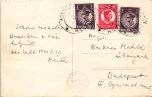 1934 Ada Kaleh, Török sziget Orsova alatt / Turkish island. Omer Feyzi photo