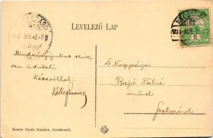 1908 Kecskemét, cigány város. Komor Gyula kiadása (EK)