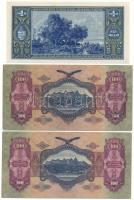 1930. 100P (2xklf) különböző színű (fekete és zöld) "Forradalmi Pénzkiállítás 'Ki mit gyűj...