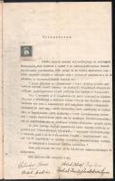 1912 Leléd (ma Leľa, Szlovákia), adásvételi szerződés az Esztergomi Érsekség, illetve 58 lelédi lako...