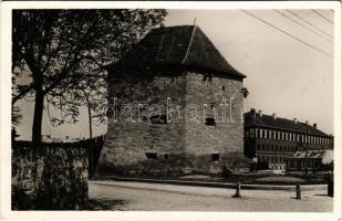 1944 Kolozsvár, Cluj; Bethlen bástya / bastion tower (EK)