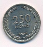 Izrael 1949. 250p Cu-Ni T:UNC,AU Israel 1949. 250 Pruta Cu-Ni C:AU,XF Krause KM#15