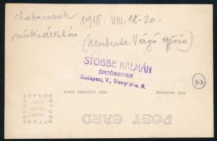 1919 Chabarovsk, Habarovszk hadifogoly tárborban művészeti kiállítás tervezte Vágó Győző Stobbe Kálm...