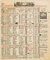 Közhasznú és mulattató Nemzeti vagy Hazai Kalendáriom, magyarországi és erdélyi katholikusok, evange...