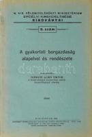 Scholtz Albin Viktor: A gyakorlati borgazdaság alapelvei és rendészete. Kolozsvár, 1941, Erzsébet Nyomdavállalat. 52p. 10 szövegközti ábrával. /M. Kir. Földmívelésügyi Minisztérium Erdélyi Kirendeltsége kiadványai. 6. szám/. Tűzve, kiadói borítóban