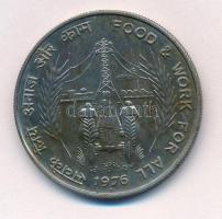 India 1975. 10R Cu-Ni "FAO" T:UNC,AU patina India 1975. 10 Rupees Cu-Ni "FAO" C:...