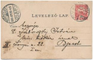 1905 Székelyudvarhely, Odorheiu Secuiesc; utca, szakállszárító, Jakabos György üzltete / street, sho...