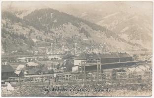 Gyimesbükk, Ghimes; vasútállomás, laktanya, hősök temetője / Voj. hrbytov v Gyimes Sedmihr / Krieger Friedhof / railway station, military barracks, heroes cemetery. photo (fl)