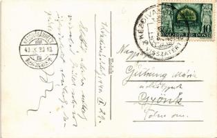 1940 Kézdivásárhely, Targu Secuiesc; bevonulás / entry of the Hungarian troops. photo + "1940 K...