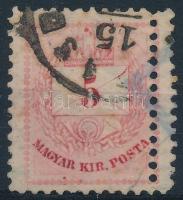 1881 5kr kettős fogazással / double perforation