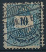 1881 10kr kettős fogazással / double perforation