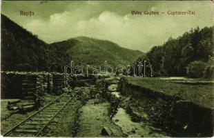 1927 Resicabánya, Resica, Resicza, Resita; Valea Cuptore / Cuptorer-Tal / fűrésztelep, iparvasút / sawmill, industrial railway (EK)