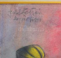 Angyalföldi Szabó Zoltán (1929-2014): Női alakok. Pasztell, papír, jelezve balra fent. Üvegezett, de...