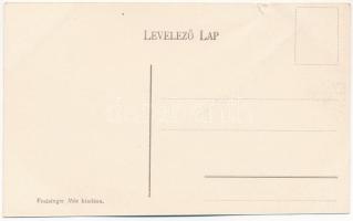 Komárom, Komárnó; Fotbel club pavillon, labdarúgó pavilon, foci klub. Freisinger Mór kiadása / footb...