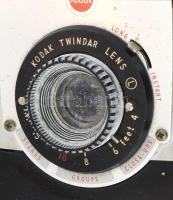 Kodak Brownie Bull's-Eye Camera, kiegészítőkkel, dobozában