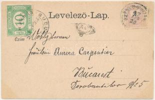 1899 (Vorläufer) Szentkeresztbánya, Vlahita Noua, Minele Lueta (Lucta) (Szentegyháza, Vlahita); Dobo...