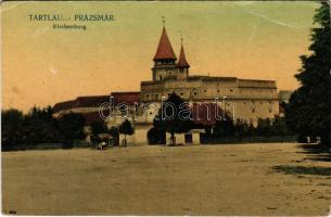 1915 Prázsmár, Tartlau, Presmer, Prejmer; Kirchenburg / Erődtemplom. Moritz Farkas kiadása / castle church (EB)