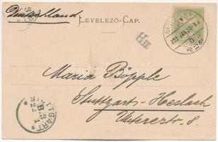 1900 Szebenjuharos, Hohe Rinne, Paltinis; Kurhaus, Seitenpavillon, Touristenhaus. Herausgegeben von ...