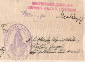 1930 Serédi Jusztinián (1884-1945) hercegprímás, esztergomi érsek és Boldog Meszlényi Zoltán (1892-1...