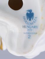 Hollóházi garden mintás madár. Jelzett, m: 12,5 cm