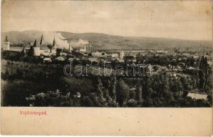 1908 Vajdahunyad, Hunedoara; látkép, vár. Adler fényirda 1907. / general view, castle (fl)