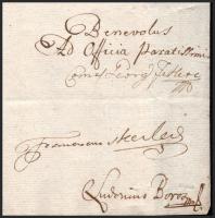 1776 Pozsony, latin nyelvű irat Halmi község (ma Halmeu, Románia) említésével, galánthai gróf Fekete...