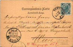 1902 Terebovlia, Terebovlya, Trembowla; Jäger Kaserne / military barracks (EK)