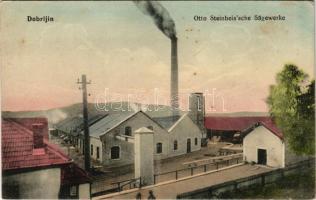 Dobrljin, Otto Steinbeis'sche Sägewerke / sawmill (fl)