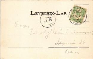 1902 Torda, Turda; Aranyos híd / Aries river bridge