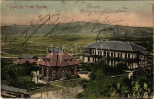 1910 Torda, Turda; Sóbánya fürdő. Füssy József kiadása / salt bath, spa (EK)