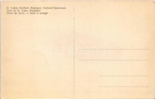 Budapest II. Szt. Lukács gyógyfürdő és gyógyszálloda, étterem, belső