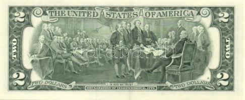 USA 2003. 2$ (3x) egymásutáni sorszámmal! T:I