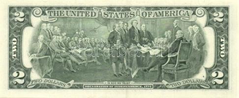 USA 2003. 2$ (3x) egymásutáni sorszámmal! T:I