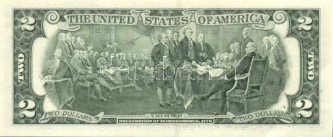 USA 2003. 2$ (3x) egymásutáni sorszámmal! T:I