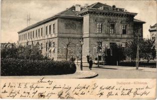 1912 Budapest X. Kőbánya, Szent László téri községi elemi iskola. Varga-féle kiadás (fl)