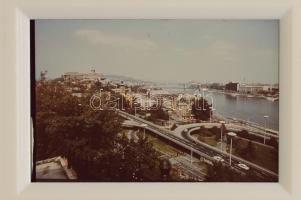 125 db Magyar és orosz Budapest, Leningrád stb városképes dia film. dobozban, képjegyzékkel