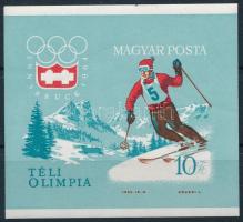 1964 Téli olimpia (II.) - Innsbruck vágott blokk (6.000)