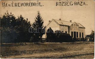 Érendréd, Ér-Endréd, Andrid; községháza / town hall. photo (Rb)