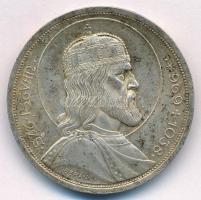 1938. 5P Ag "Szent István" T:AU kis ph., patina Adamo P8.1