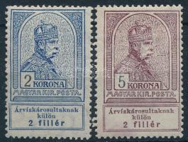 1913 Árvíz (I.) 2K és 5K (25.000)